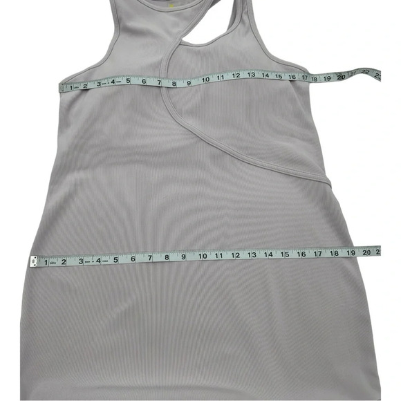 Zella Interlude Rib Cutout Bodycon Dress in Lilac - Picture 6 of 9